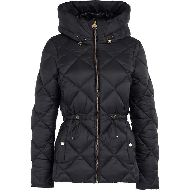 Napier Quilted Jacket - Black