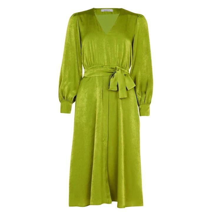 Dula Wrap Dress - Green