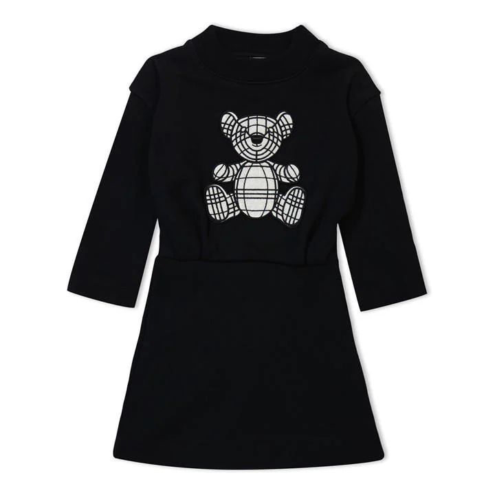 Talbot Teddy Bear Dress - Black