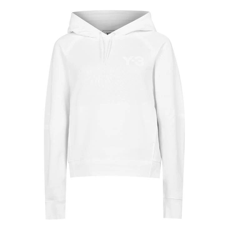 Classic Chest Logo Hoodie - White