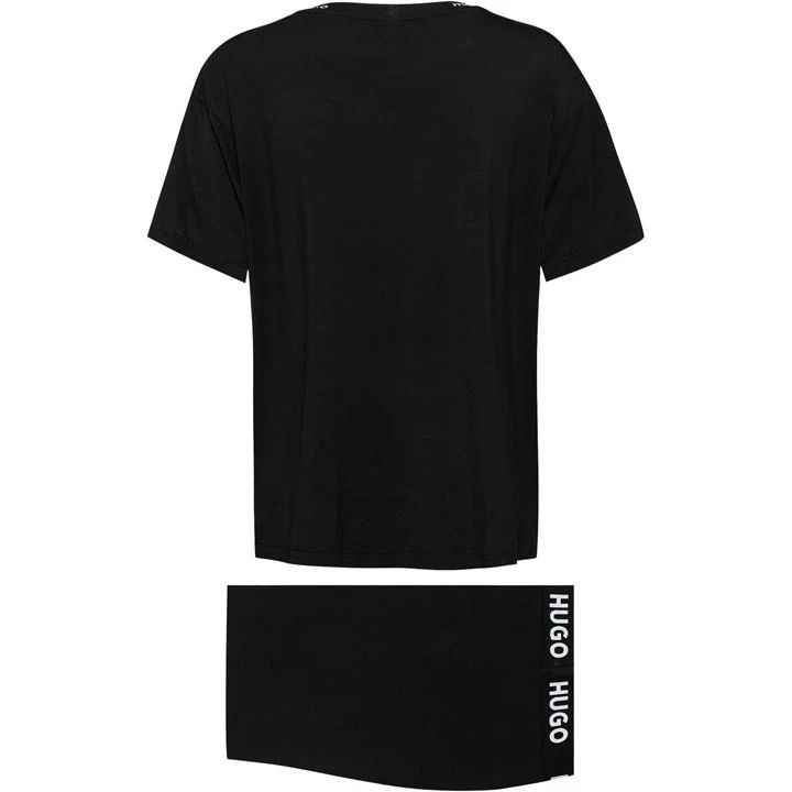 T-Shirt & Shorts Set - Black
