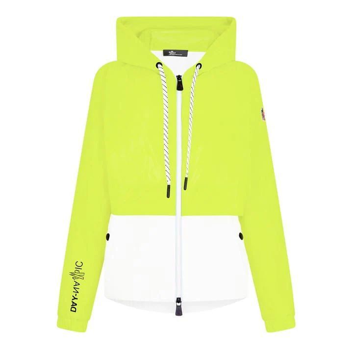 Grenoble Day-Namics Hooded Zip Front Jacket - Green