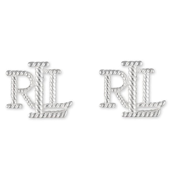 LRLSS Rope Logo Stud Ld00 - Silver