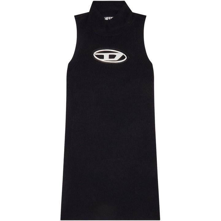 M-Onerva Mini Length Dress - Black