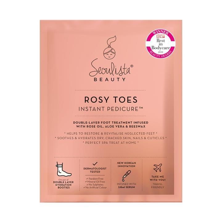 Rosy Toes Instant Pedicure - Pink