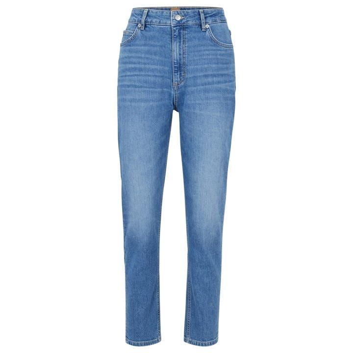 Boss Ruth High-rse Skinny Jeans Ladies - Blue