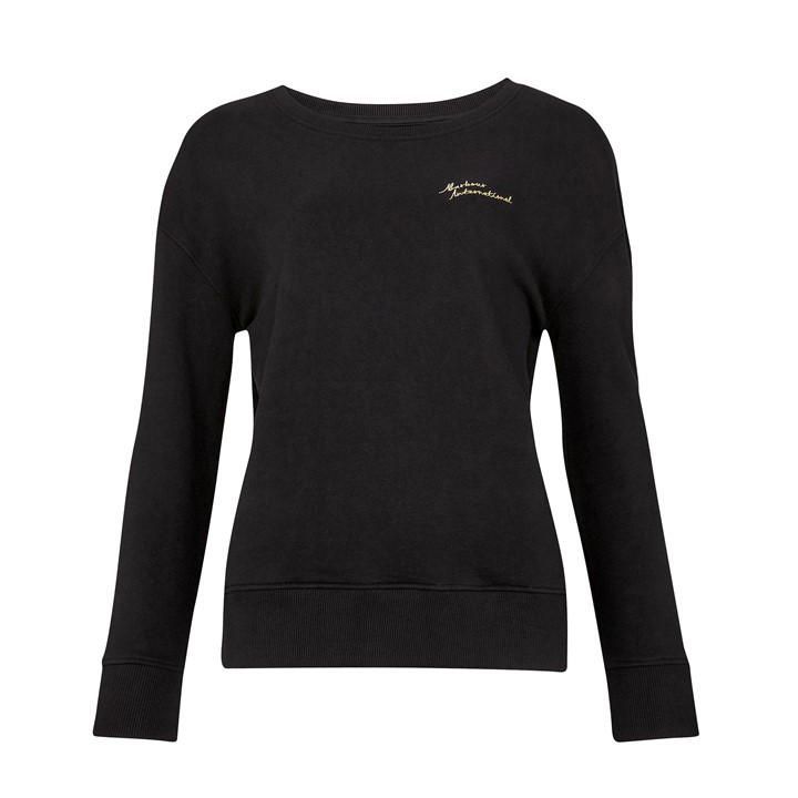 Chequer Sweatshirt - Black