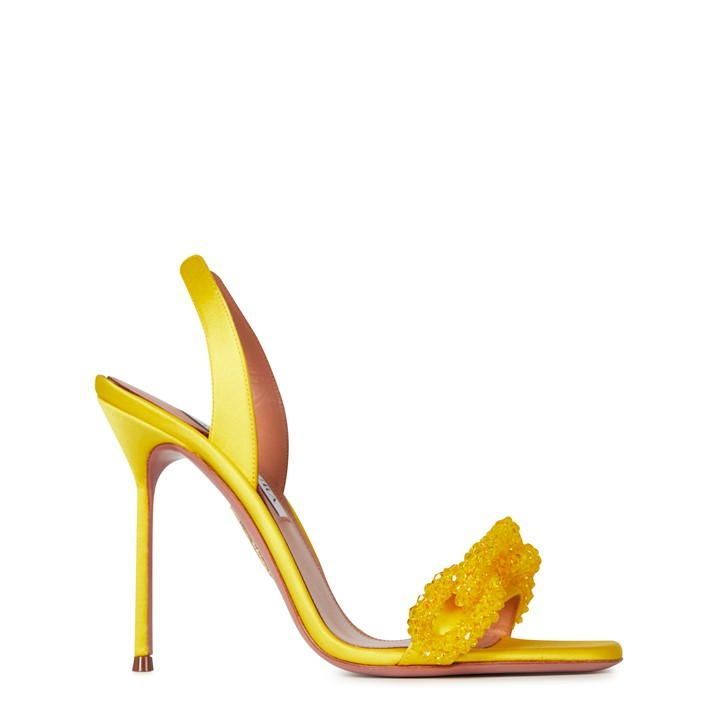 Chain Of Love Sandals - Yellow