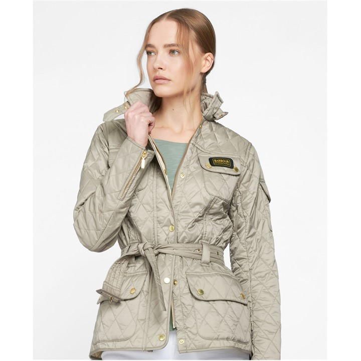 International Quilted Jacket - Brown