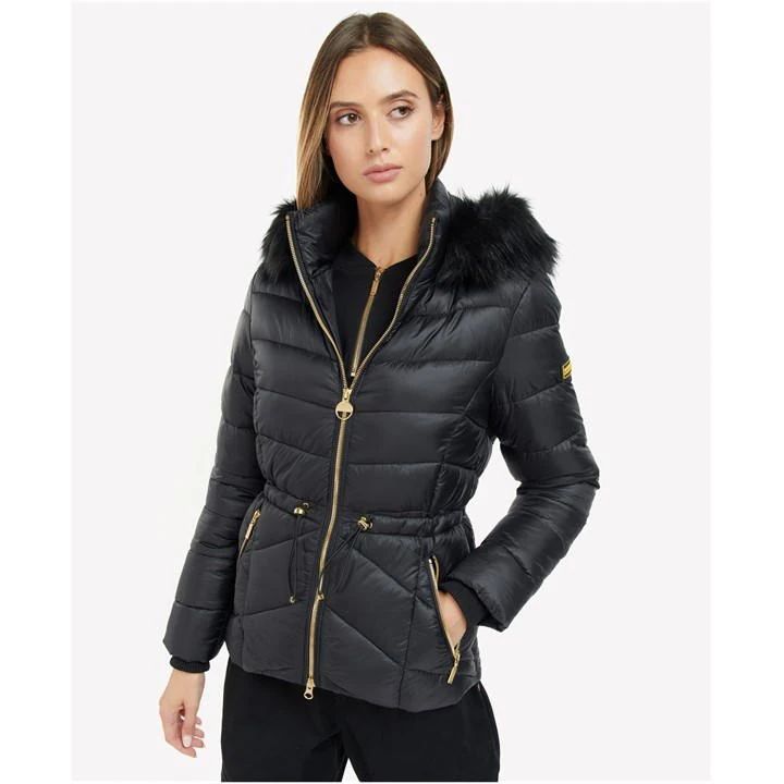 Island Quilted Jacket - Black