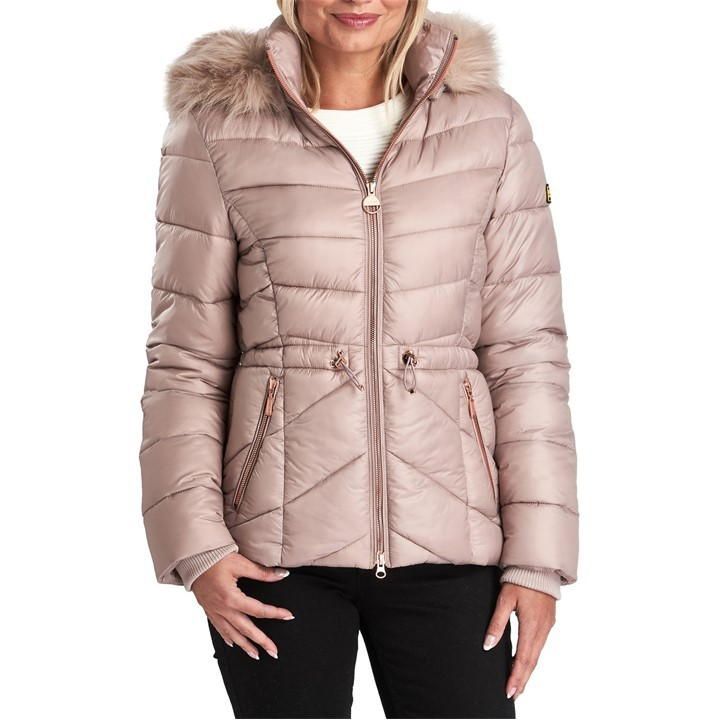 Island Quilted Jacket - Beige