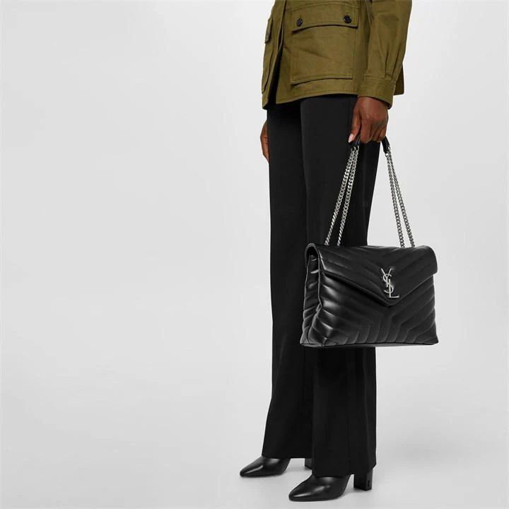Loulou Shoulder Bag - Black