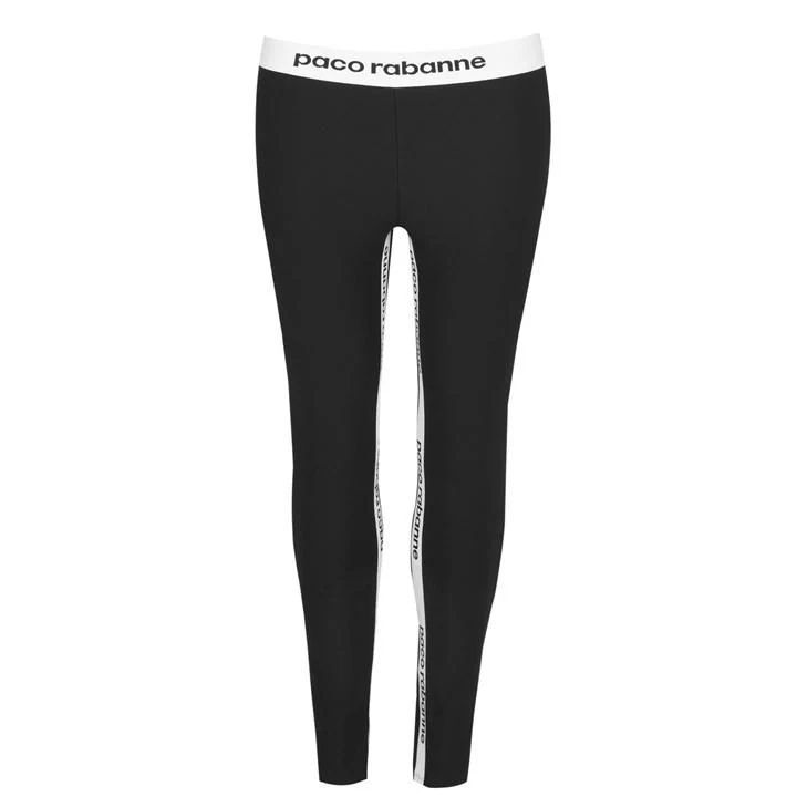 Tape Leggings - Black