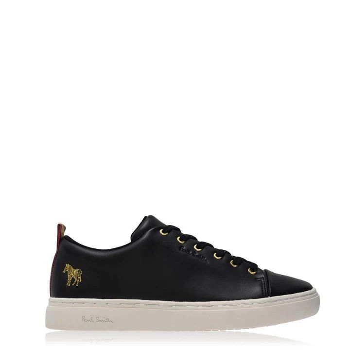 Lee Leather Trainers - Black
