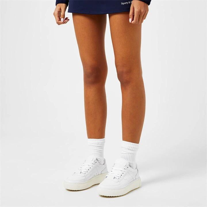 Frank Low Top Trainers - White
