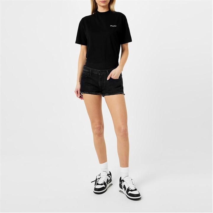 Diagonals T-Shirt - Black