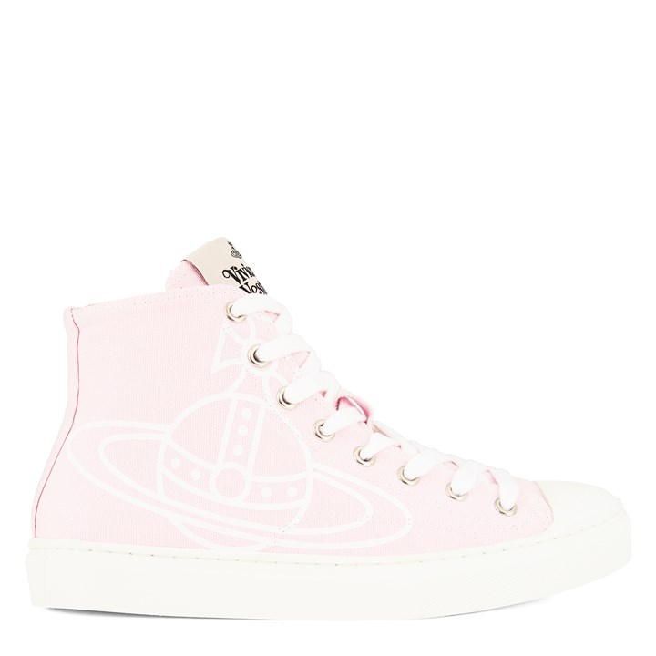 Plimsoll High Top Trainers - Pink