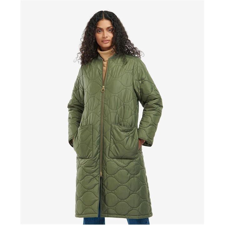 Lyla Quilted Jacket - Green