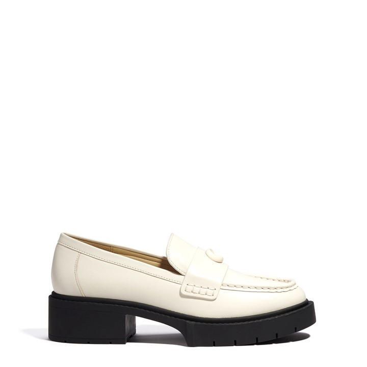 Leah Loafer - White
