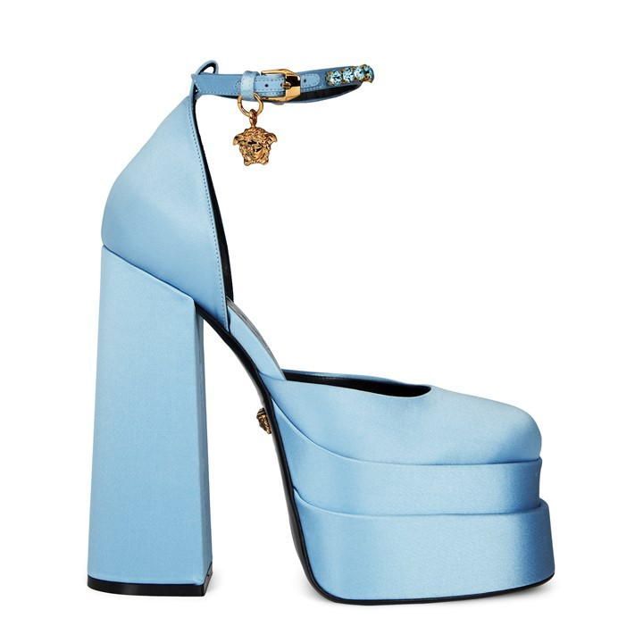 Medusa Aevitas Platform Pumps - Blue