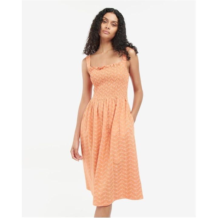 Hillrise Dress - Orange
