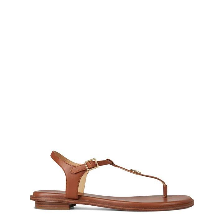 Mallory Thong Sandals - Brown
