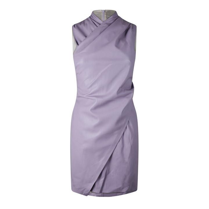 Melba Wrap Dress - Purple