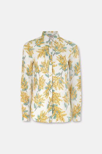 Mimosa Flower Printed Shirt