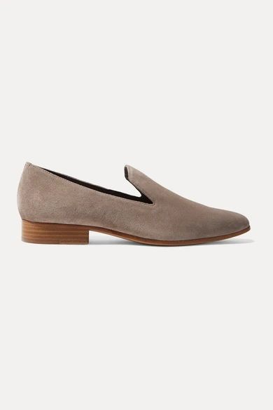 - Lela Suede Loafers - Taupe