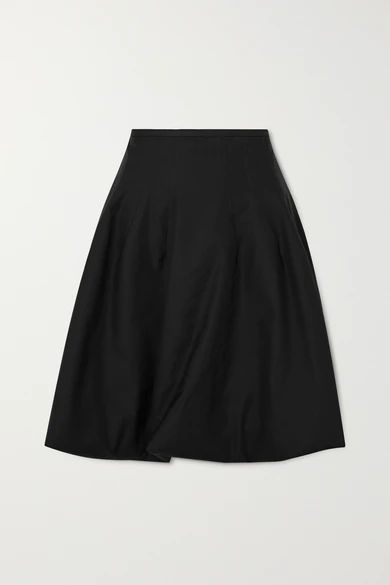 - Tanya Poplin Skirt - Black