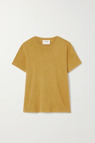 - 70s Cotton-jersey T-shirt - Yellow
