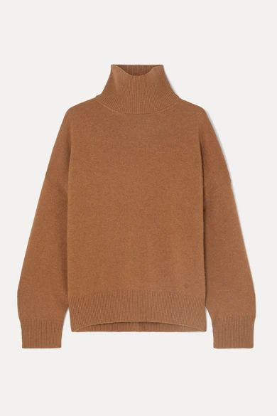 - Murano Cashmere Turtleneck Sweater - Camel
