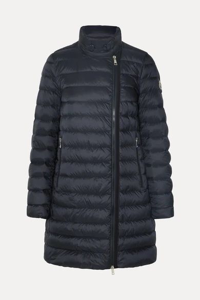 Quilted Shell Down Jacket - Navy