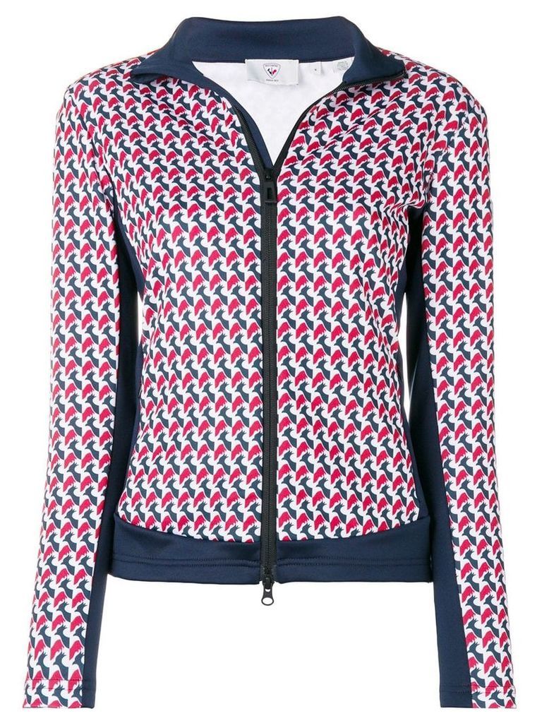 Rossignol printed zipped jacket - Red