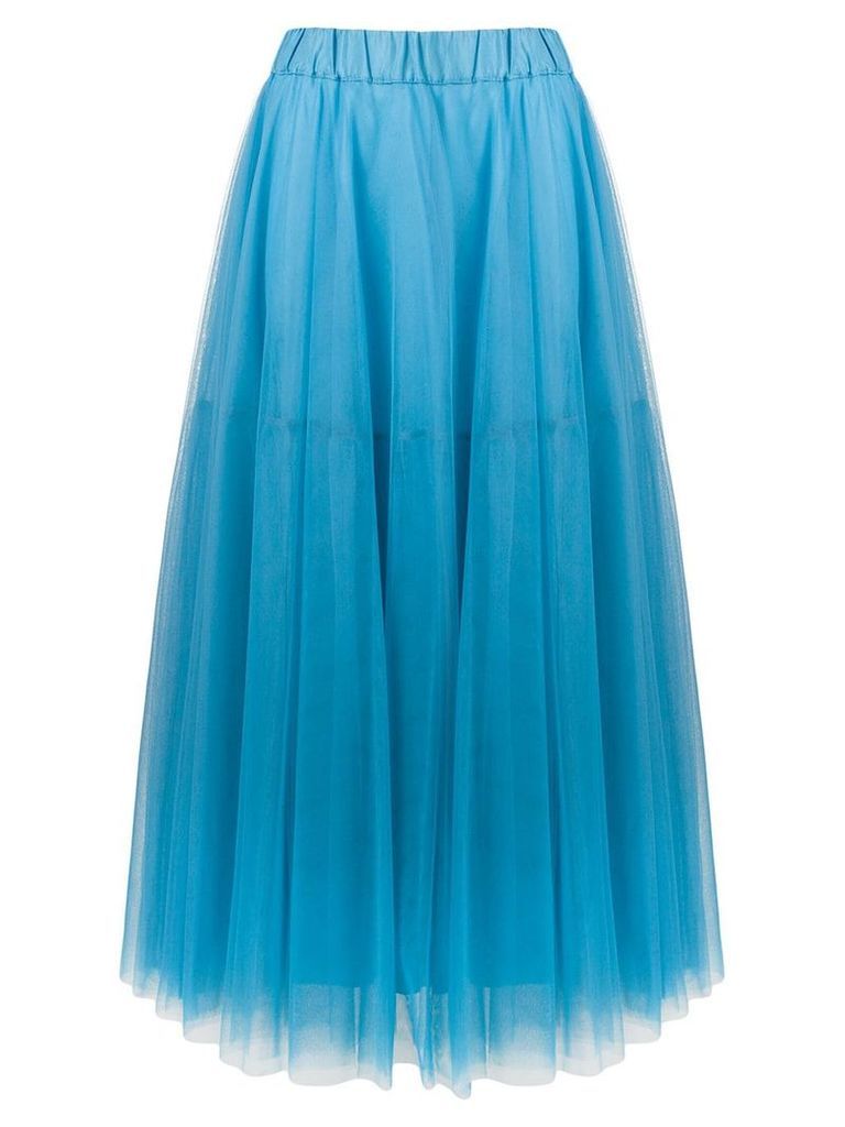 P.A.R.O.S.H. Nylla tulle skirt - Blue