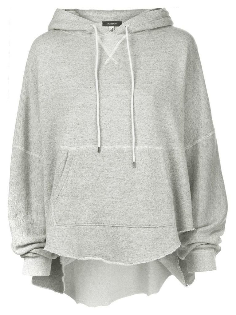 R13 oversized basic hoodie - Grey