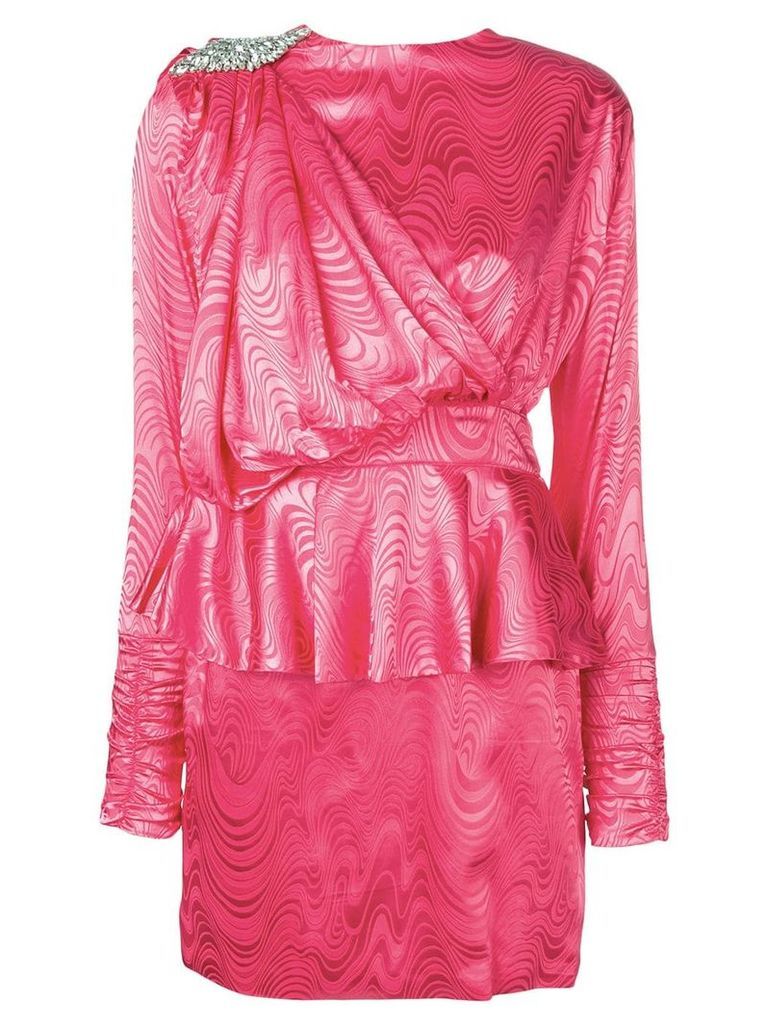 Dodo Bar Or sash detail mini dress - Pink
