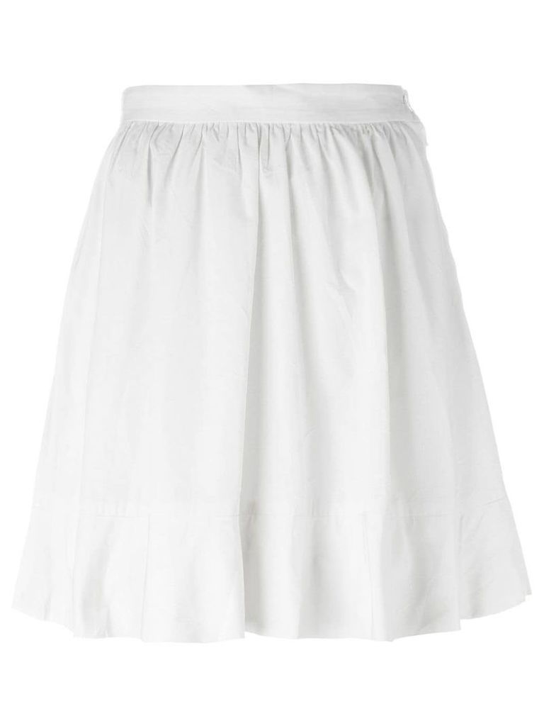 Comme Des Garçons Pre-Owned flared skirt - White