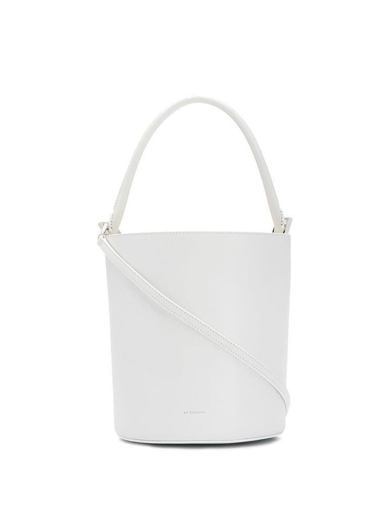 Jil Sander bucket bag - White
