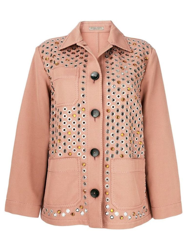 Bottega Veneta embellished jacket - Pink