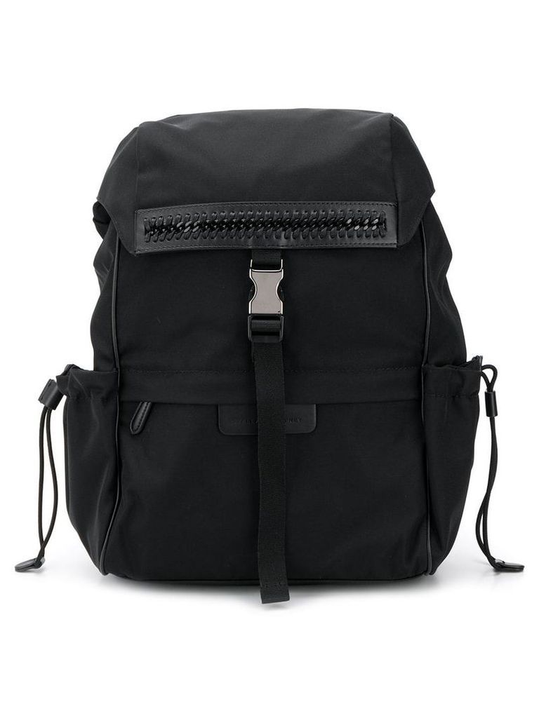 Stella McCartney logo backpack - Black