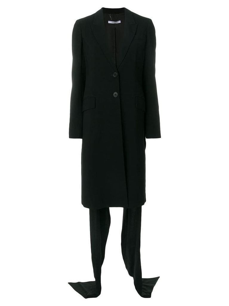 Givenchy train detail coat - Black