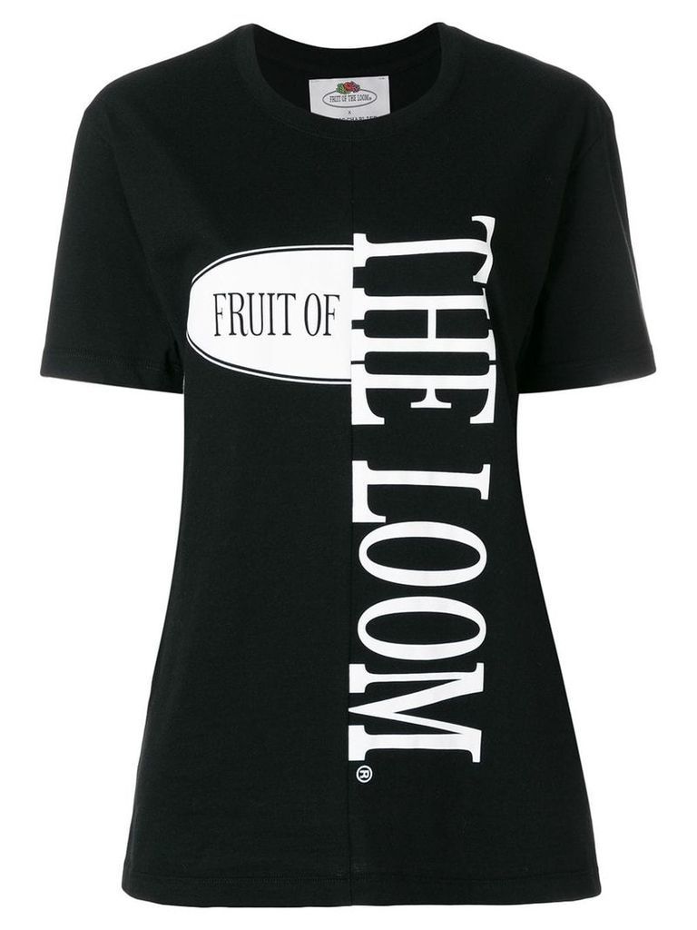 CÃ©dric Charlier fruit of the loom T-shirt - Black