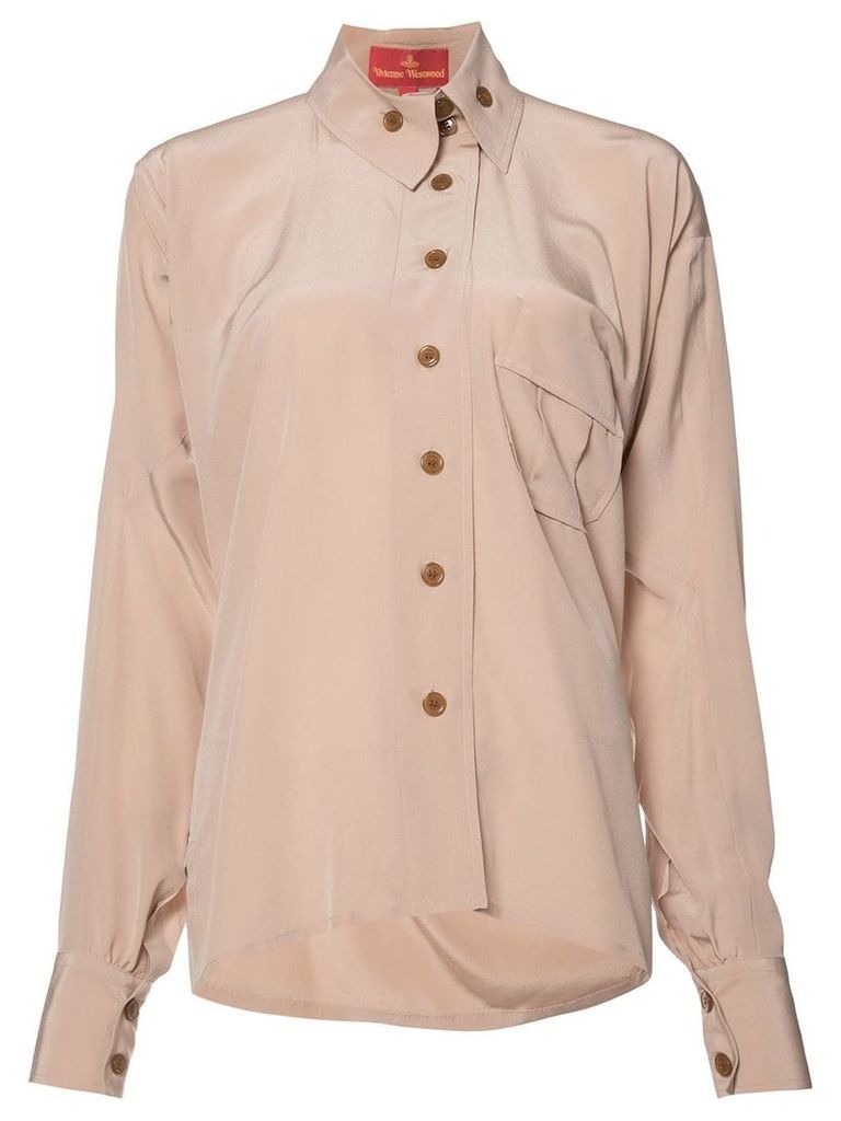 Vivienne Westwood Red Label Squiggle Krall shirt - Pink