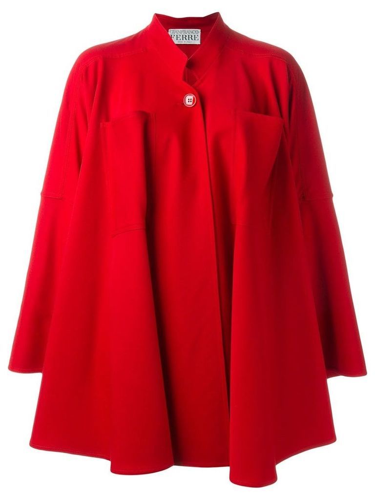 Gianfranco Ferre Vintage oversized coat - Red