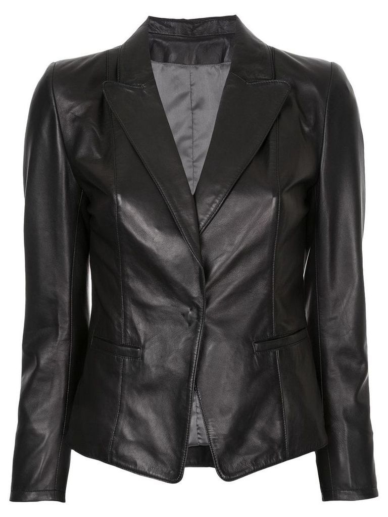 Sylvie Schimmel fitted blazer - Black