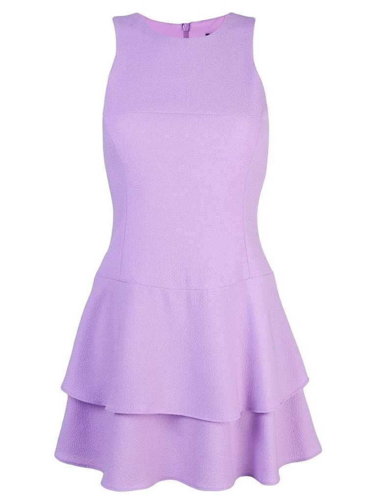 Black Halo Cheryl mini dress - Purple