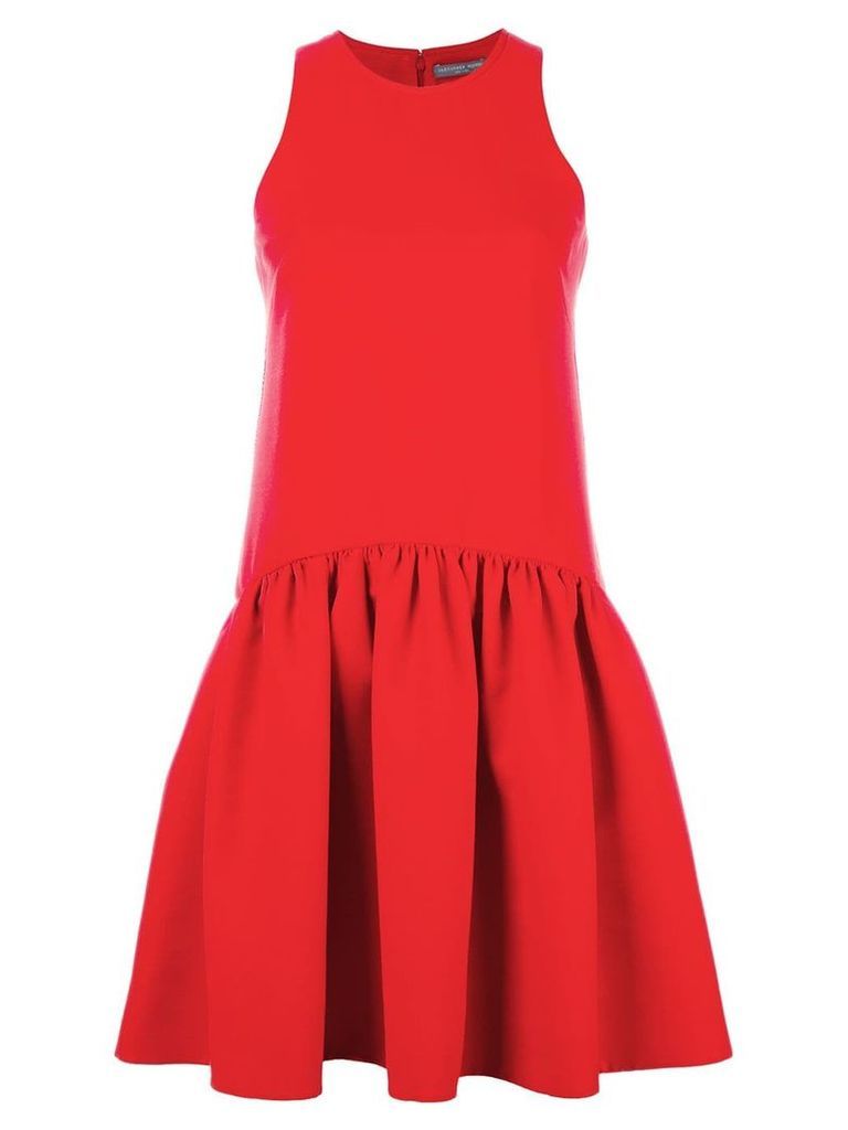 Alexander McQueen pleated dress - Red