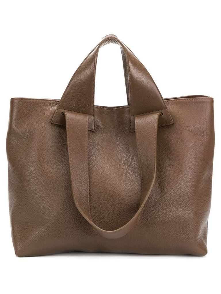 No/An multi-strap large tote - Brown