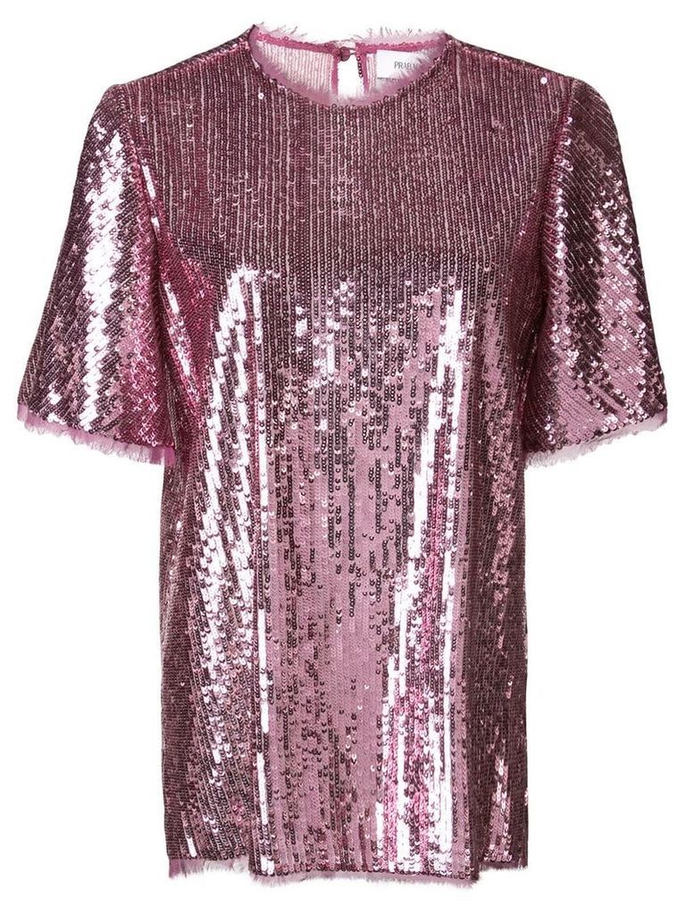 Prabal Gurung Thomson sequined blouse - Pink